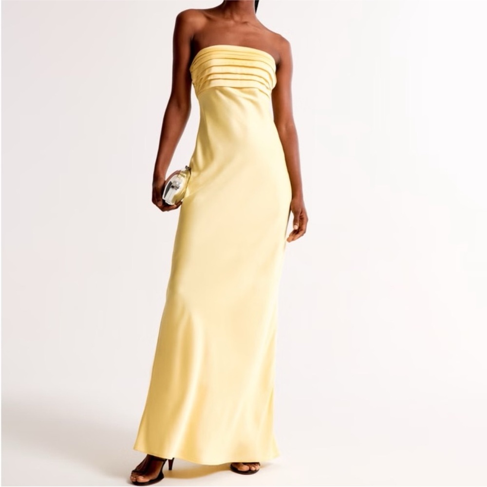The A&F Emerson Strapless Slim Maxi Dress